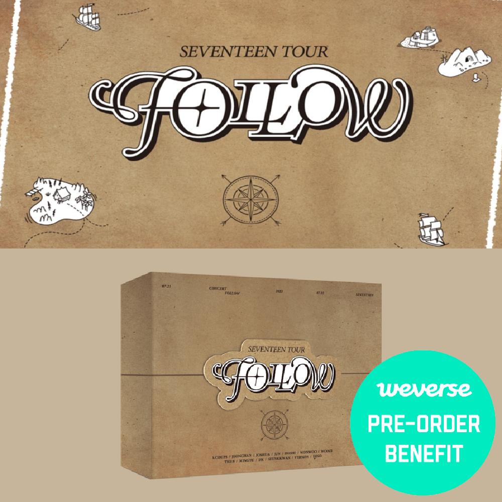 Оформите предзаказ SEVENTEEN TOUR FOLLOW To Seoul Digital Code и Weverse POB
Оформите предзаказ SEVENTEEN TOUR FOLLOW To Seoul Digital Code и Weverse POB