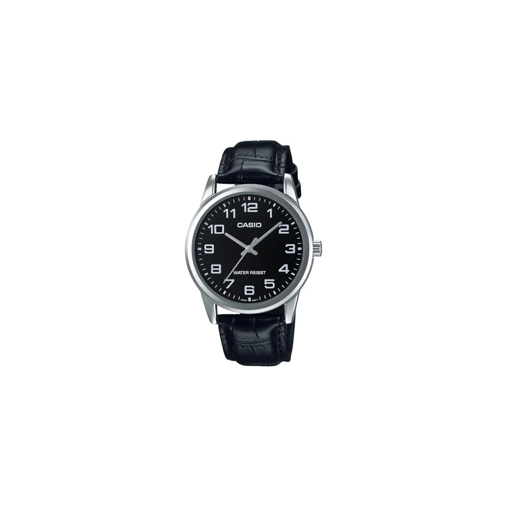 Casio MTP-V001L-1BUDF Men s Analog Wristwatch with Leather Band and Water Resistance
Casio MTP-V001L-1BUDF Men s Analog Wristwatch with Leather Band and Water Resistance