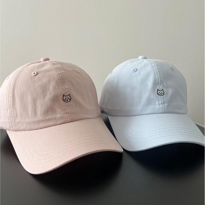 Blue Cute Cat Baseball Hat Girls Spring and Summer Japanese Versatile Cartoon Embroidered Baseball Cap Sun Protection Korean Version Adjustable
Blue Cute Cat Baseball Hat Girls Spring and Summer Japanese Versatile Cartoon Embroidered Baseball Cap Sun Protection Korean Version Adjustable