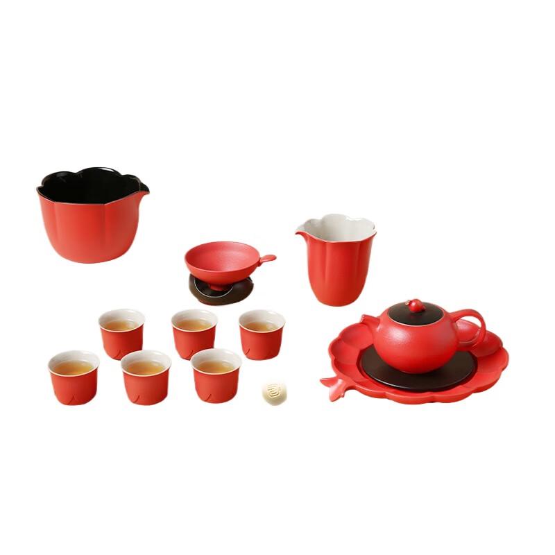 Lu Bao Prosperity Pomegranate Ceramic Tea Set
Lu Bao Prosperity Pomegranate Ceramic Tea Set