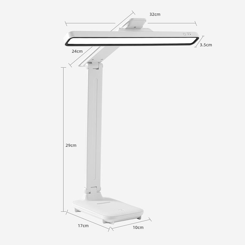 Настольная лампа светодиодная настольная лампа USB перезаряжаемая подвесная магнитная лампа для чтения офисные аксессуары для стола спальня прикроватный столик