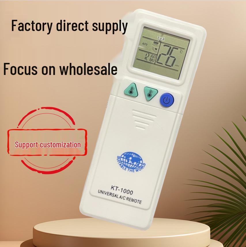 KT-1000 Universal Air Conditioner Remote Control for All Brands Ri Sheng
KT-1000 Universal Air Conditioner Remote Control for All Brands Ri Sheng