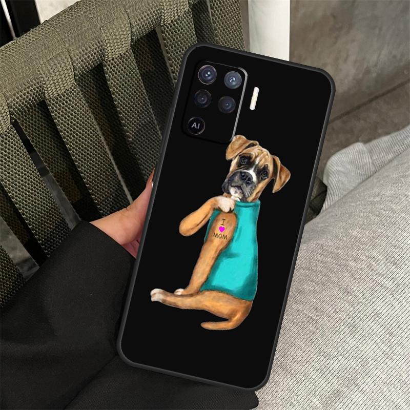 Boxer Dog Case For Oppo A18 A38 A58 A78 A98 A74 A94 A54 A40 A60 A80 A16 A76 A96 A15 A57S A17 A77 Cover OPPO A77 5G
Boxer Dog Case For Oppo A18 A38 A58 A78 A98 A74 A94 A54 A40 A60 A80 A16 A76 A96 A15 A57S A17 A77 Cover OPPO A77 5G