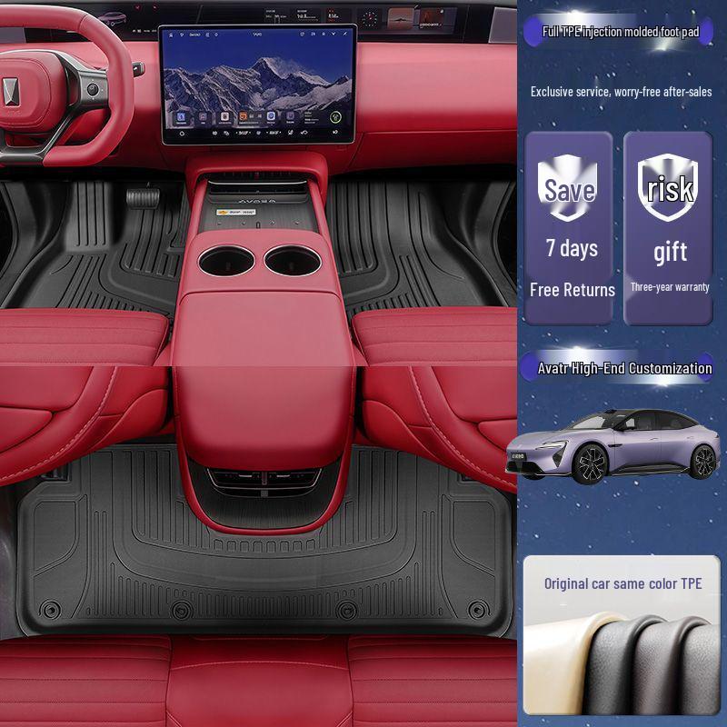 2025 Avatr 06 TPE Floor Mats - Custom Fit Car Interior Accessories
2025 Avatr 06 TPE Floor Mats - Custom Fit Car Interior Accessories