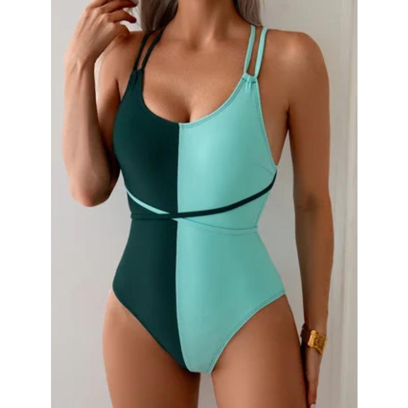 Vintage Black White Patchwork Swimwear Women 2026 Sexy Double Strap Bandage Cross Tummy Control Swimwear Summer Bathing Suits XXL синій
Vintage Black White Patchwork Swimwear Women 2026 Sexy Double Strap Bandage Cross Tummy Control Swimwear Summer Bathing Suits XXL синій