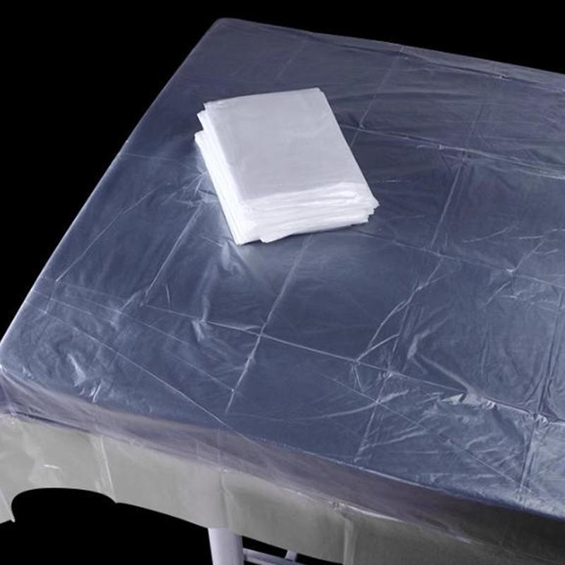 100Pcs Waterproof Disposable Bedspread SPA Massage Treatment Bed Sheets Plastic Transparent Beauty Salon Bed Film Table Cover (as the picture,80x180cm)
100Pcs Waterproof Disposable Bedspread SPA Massage Treatment Bed Sheets Plastic Transparent Beauty Salon Bed Film Table Cover (as the picture,80x180cm)