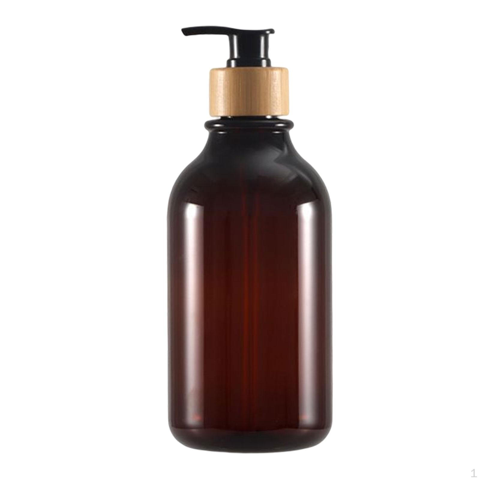 Leakproof Pump Bottle Portable Wide Mouth Container Reusable Empty Soap Dispenser for Liquid Hand Smooth Brown 300ml
Leakproof Pump Bottle Portable Wide Mouth Container Reusable Empty Soap Dispenser for Liquid Hand Smooth Brown 300ml