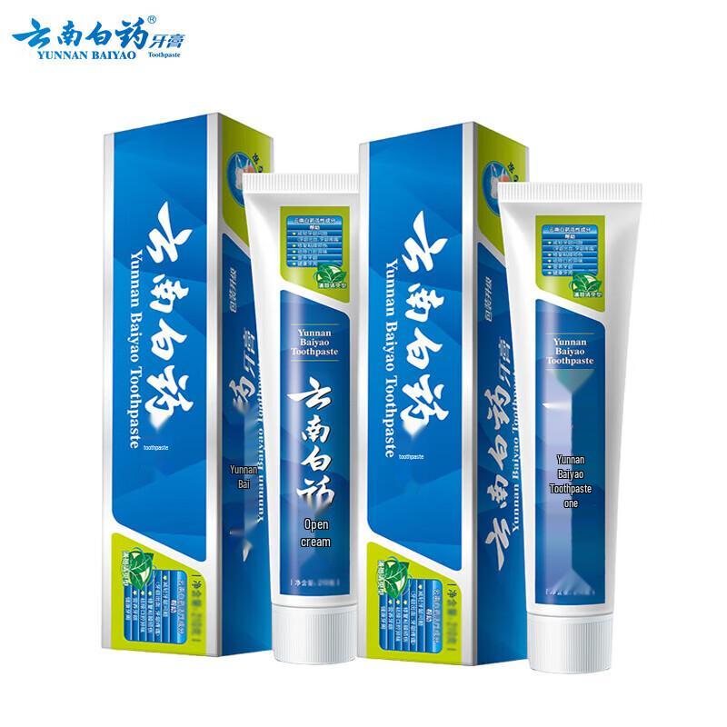 Yunnan Baiyao Multi-Effect Mint Toothpaste
Yunnan Baiyao Multi-Effect Mint Toothpaste