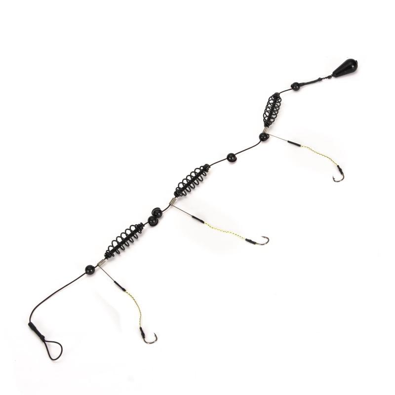 Fixed-point Baiting Device, Large-fish/giant-fish Ready-made Fishing Rig, Long-casting Spring, Electroplated Baiting Device, Multi-hook Rig One Size
Fixed-point Baiting Device, Large-fish/giant-fish Ready-made Fishing Rig, Long-casting Spring, Electroplated Baiting Device, Multi-hook Rig One Size