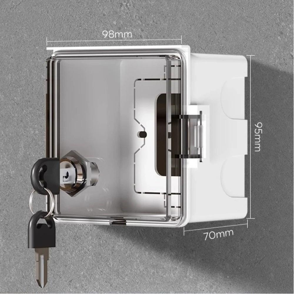 with Lock Outdoor Socket Waterproof Box Thicked DustProof Charging Socket Lock Box Anti-Theft Waterproof Socket Box 86Type
with Lock Outdoor Socket Waterproof Box Thicked DustProof Charging Socket Lock Box Anti-Theft Waterproof Socket Box 86Type