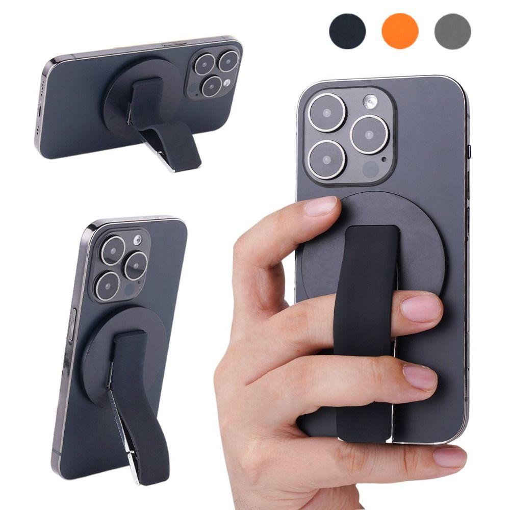 Foldable Magnetic Phone Holder Silicone Finger Ring Stand Phone Finger Grip Strap For MagSafe чорний
Foldable Magnetic Phone Holder Silicone Finger Ring Stand Phone Finger Grip Strap For MagSafe чорний