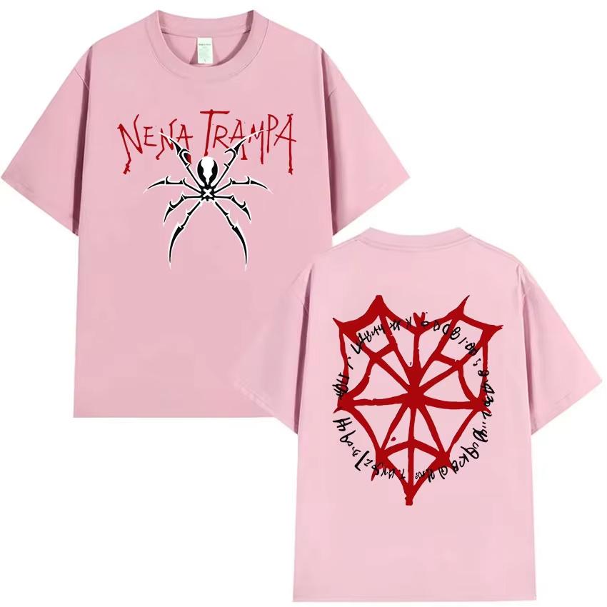 Певица Cazzu Nena Trampa Графика альбома Оверсайз Мужская футболка Модные футболки Повседневная Спортивная Высокое качество Эстетичная Классическая Футболка 4XL
Певица Cazzu Nena Trampa Графика альбома Оверсайз Мужская футболка Модные футболки Повседневная Спортивная Высокое качество Эстетичная Классическая Футболка 4XL