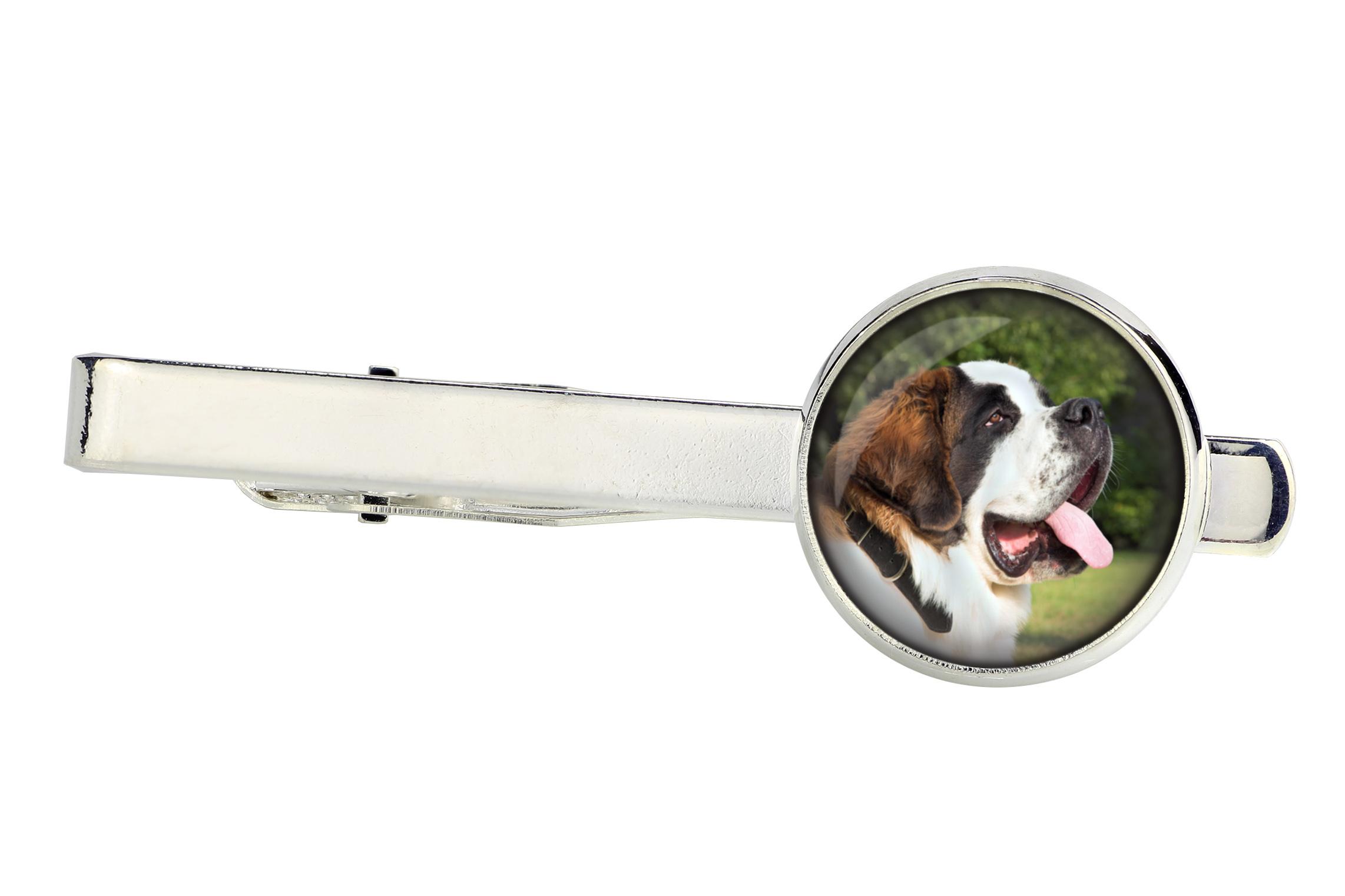 St. Bernard, Saint Bernard, Alpine Mastiff, Bernhardiner - tie clip, ornament, jewelry for an evening outfit by Art-Dog срібний
St. Bernard, Saint Bernard, Alpine Mastiff, Bernhardiner - tie clip, ornament, jewelry for an evening outfit by Art-Dog срібний