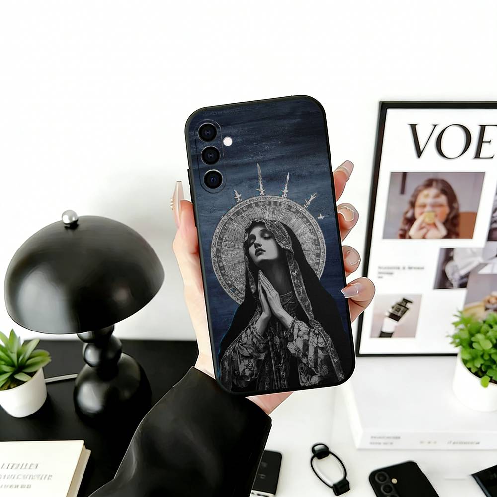 V-Virgin Mary Celestial Grace Phone Case Black Silicone Soft For Samsung Galaxy A73,A72,A71,A70,A53,A52,A51 Samsung a40
V-Virgin Mary Celestial Grace Phone Case Black Silicone Soft For Samsung Galaxy A73,A72,A71,A70,A53,A52,A51 Samsung a40