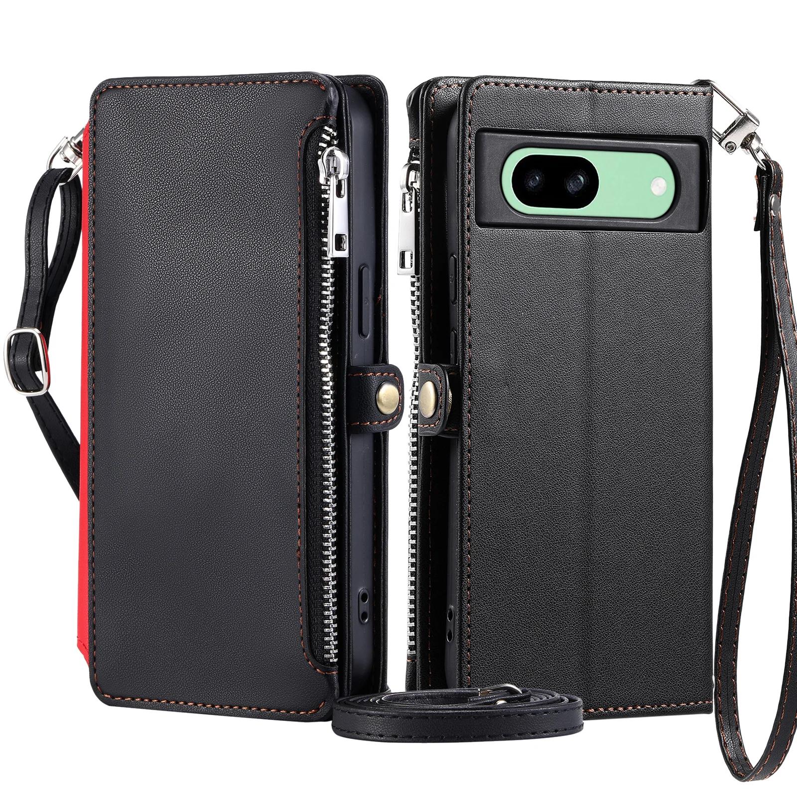 Crossbody Cards Solt Zipper Wallet Flip Leather Case For Google Pixel 9 Pro XL 9A 8 8A 7 7A 6 Book Kickstand Pocket Purse Cover For Google Pixel 9 Pro XL чёрный
Crossbody Cards Solt Zipper Wallet Flip Leather Case For Google Pixel 9 Pro XL 9A 8 8A 7 7A 6 Book Kickstand Pocket Purse Cover For Google Pixel 9 Pro XL чёрный