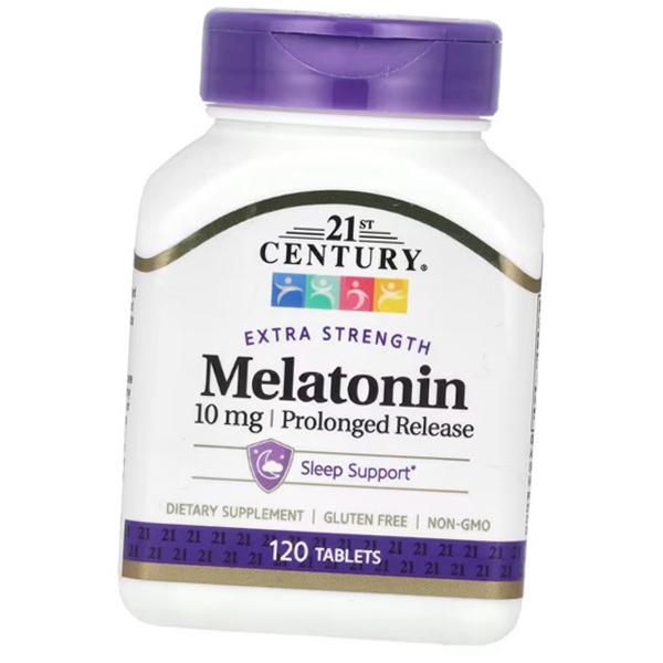 Мелатонин пролонгированного действия, Extra Strength Melatonin Prolonged Release 10, 21st Century 120таб (72440018) 120tab
Мелатонин пролонгированного действия, Extra Strength Melatonin Prolonged Release 10, 21st Century 120таб (72440018) 120tab