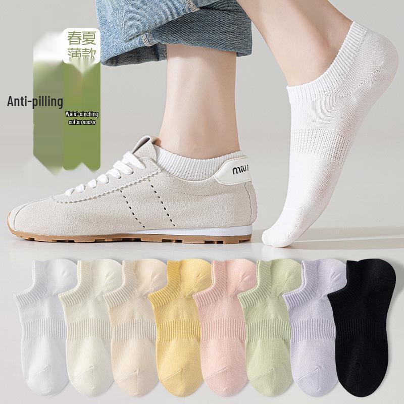 Women s Non-Slip Cotton Low-Cut Invisible Socks - Spring/Summer Thin, Anti-Pilling Short Socks 35-39 (One Size)
Women s Non-Slip Cotton Low-Cut Invisible Socks - Spring/Summer Thin, Anti-Pilling Short Socks 35-39 (One Size)