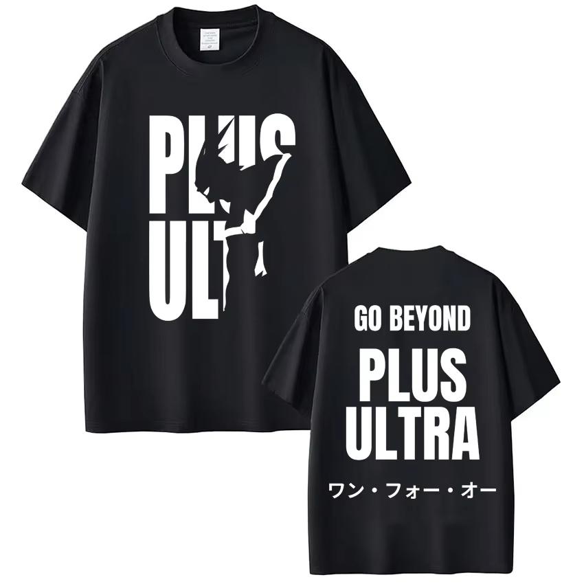 Anime My Hero Academia Go Beyond Plus Ultra T Shirts Unisex Women Harajuku Fashion Tshirt Casual pure Cotton T Shirts Unisex Gifts 2XL
Anime My Hero Academia Go Beyond Plus Ultra T Shirts Unisex Women Harajuku Fashion Tshirt Casual pure Cotton T Shirts Unisex Gifts 2XL