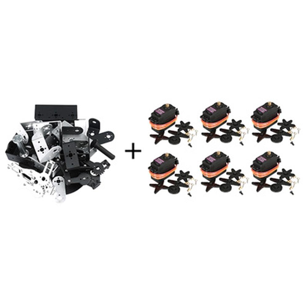 6 Robotic Arm Kit with Precision Joint Bearings for Repeatable Positioning in For Educational Automation Experiments
6 Robotic Arm Kit with Precision Joint Bearings for Repeatable Positioning in For Educational Automation Experiments