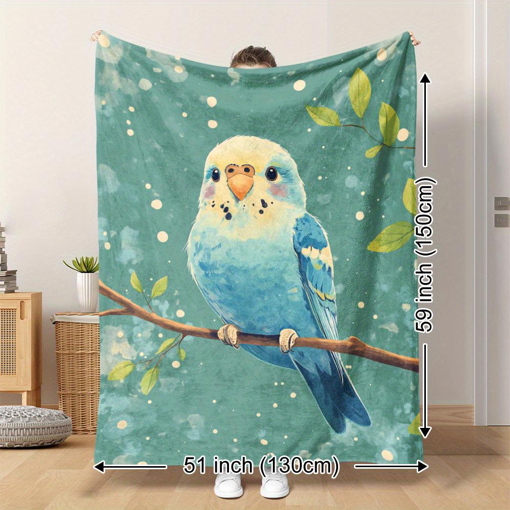 Blue Bird Print Fuzzy Blanket , Warm and comfortable throw blanket sofa bed sofa camping trip, the best gift. 75x90cm
Blue Bird Print Fuzzy Blanket , Warm and comfortable throw blanket sofa bed sofa camping trip, the best gift. 75x90cm