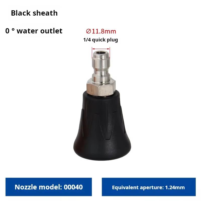 Car Washer Sector Sprayer Nozzle Tips With Soft Rubber Sleeve High Pressure Wash Gun Nozzles 1/4 DN8
Car Washer Sector Sprayer Nozzle Tips With Soft Rubber Sleeve High Pressure Wash Gun Nozzles 1/4 DN8