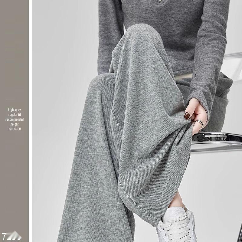 Women s Drapey Wide-Leg Pants: Plus Size, Soft, Slimming, and Loose Fit for Spring & Autumn L, 105-120 jin
Women s Drapey Wide-Leg Pants: Plus Size, Soft, Slimming, and Loose Fit for Spring & Autumn L, 105-120 jin