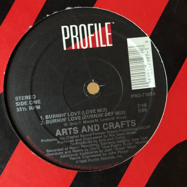 12-дюймовая пластинка ARTS & CRAFTS - Burnin Love PRO7197 PROFILE 1988 США Танцевальная и Электронная Б/У
12-дюймовая пластинка ARTS & CRAFTS - Burnin Love PRO7197 PROFILE 1988 США Танцевальная и Электронная Б/У