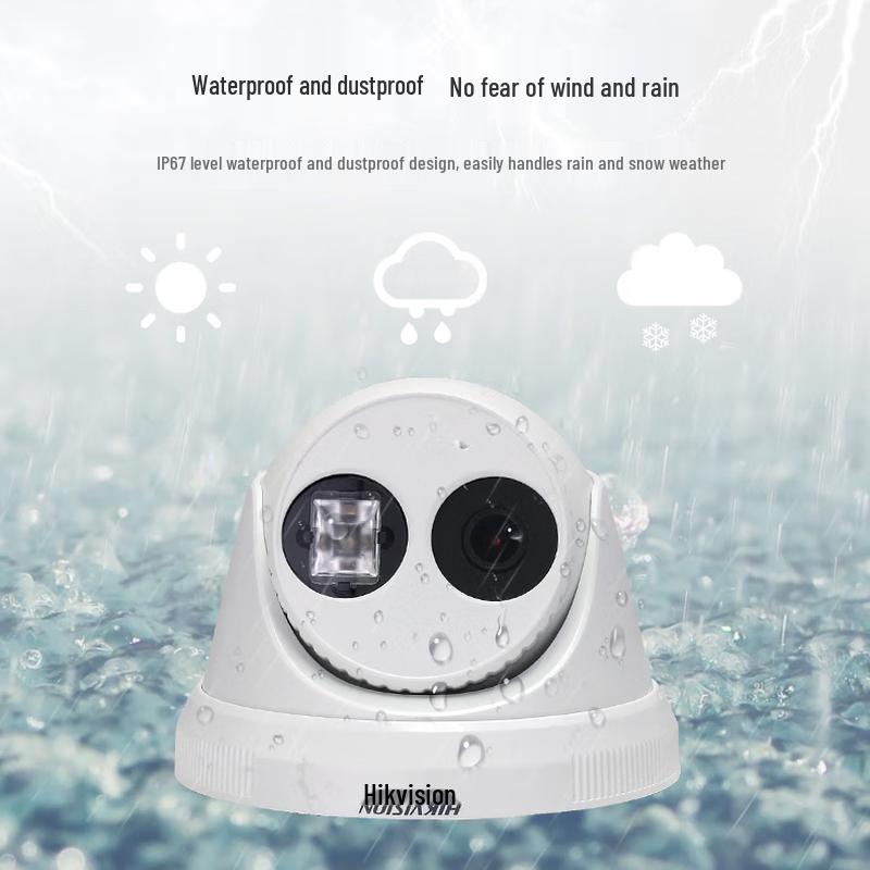 Hikvision 2MP POE Indoor/Outdoor Dome IP Camera CN plug (adapter included)
Hikvision 2MP POE Indoor/Outdoor Dome IP Camera CN plug (adapter included)