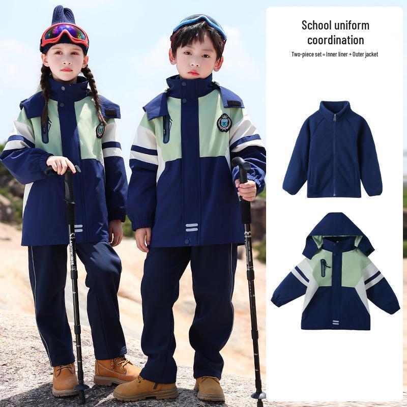 Cuffed Trousers & Outdoor Sports Jacket Set - Primary School & Kindergarten Uniform 110cm
Cuffed Trousers & Outdoor Sports Jacket Set - Primary School & Kindergarten Uniform 110cm