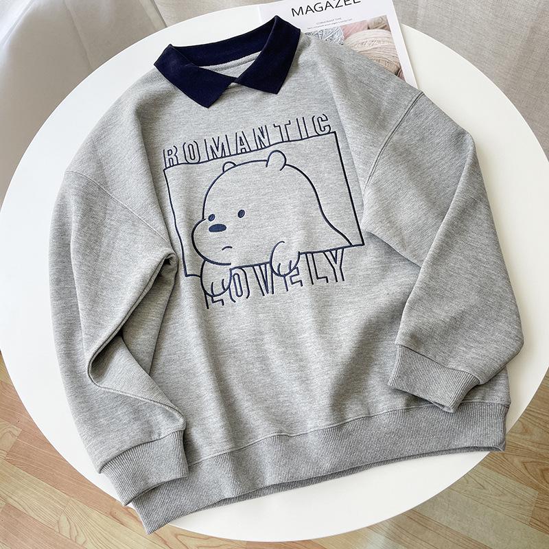 Women s Korean Style Peter Pan Collar Pullover Sweatshirt, Versatile Loose Fit, Small Sizes, No Hood, Spring/Autumn 2025. M - Recommended for up to 110 lbs серый
Women s Korean Style Peter Pan Collar Pullover Sweatshirt, Versatile Loose Fit, Small Sizes, No Hood, Spring/Autumn 2025. M - Recommended for up to 110 lbs серый