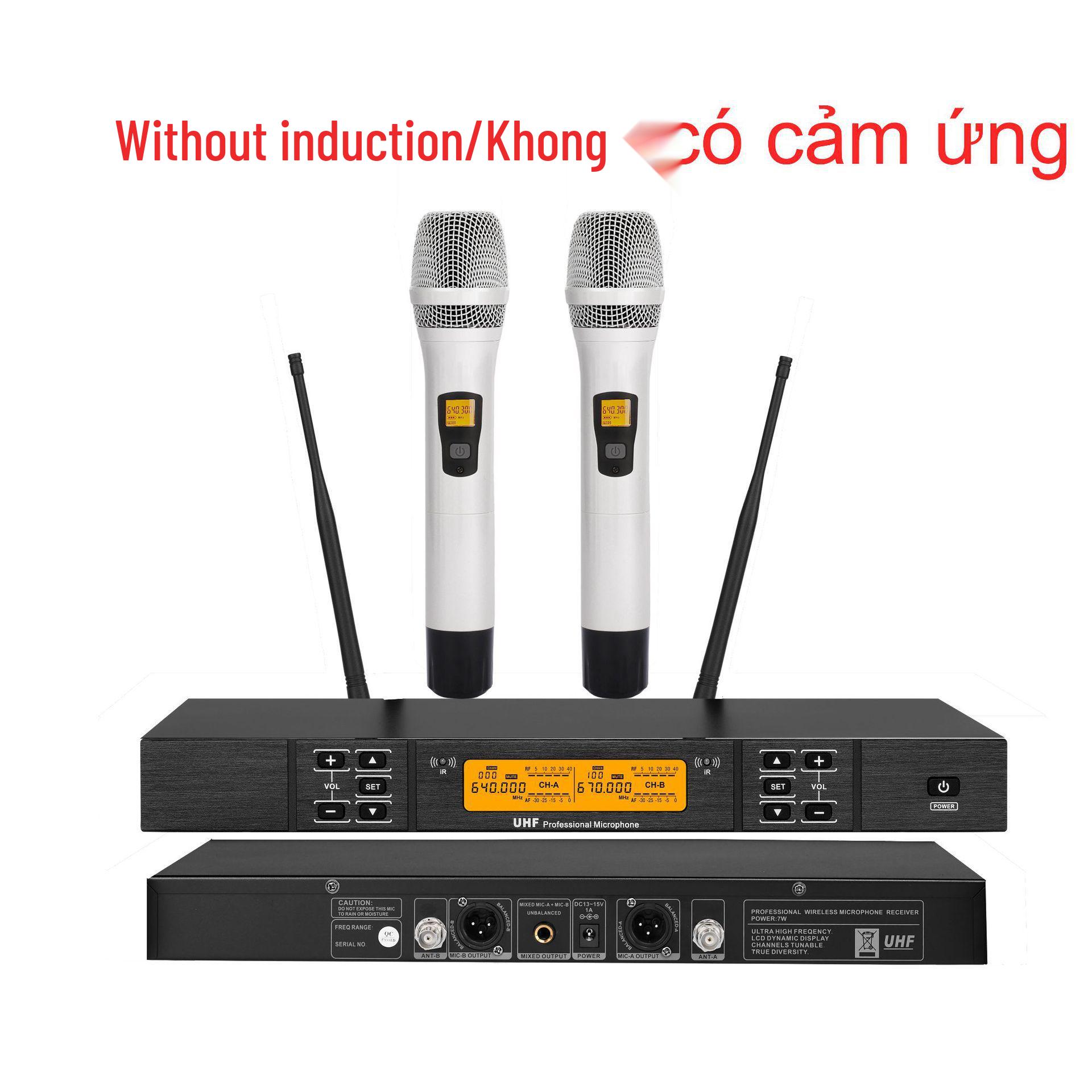 Premium U-Band Infrared Wireless Dual Microphone System with Lavalier & Headset for Stage and Conference Use UK Plug
Premium U-Band Infrared Wireless Dual Microphone System with Lavalier & Headset for Stage and Conference Use UK Plug