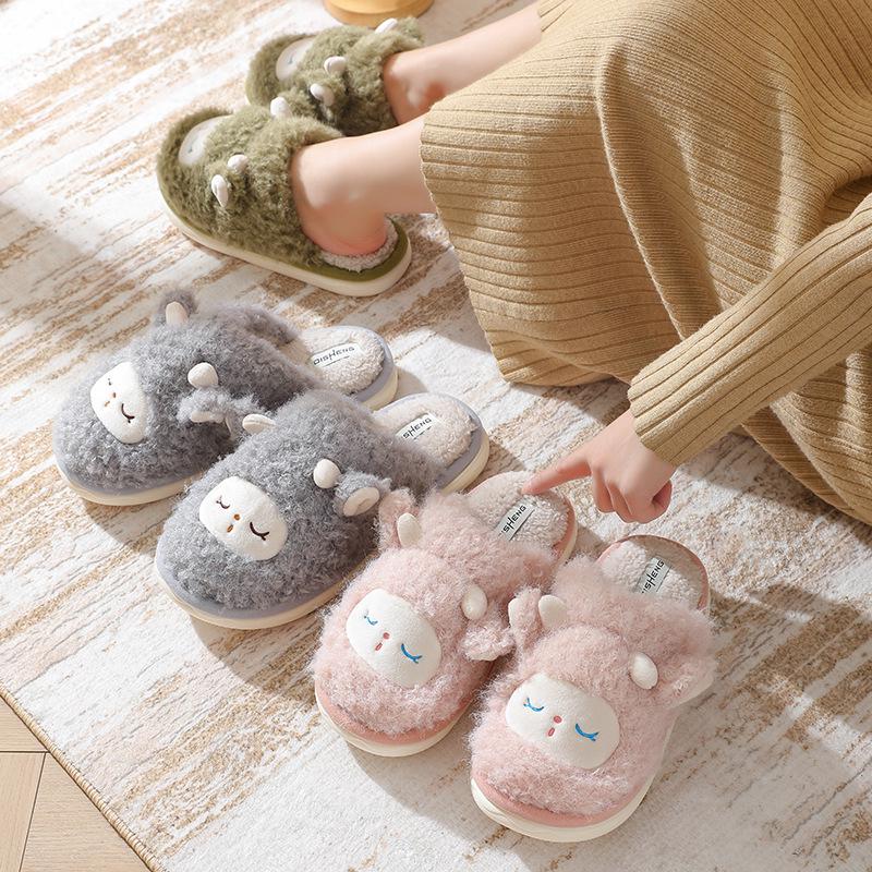 Cartoon Sheep Cotton Slippers - Plush, Non-slip, Soft Sole for Men & Women, Ideal for Autumn/Winter. 36-37 (Insole 23cm) рожевий
Cartoon Sheep Cotton Slippers - Plush, Non-slip, Soft Sole for Men & Women, Ideal for Autumn/Winter. 36-37 (Insole 23cm) рожевий