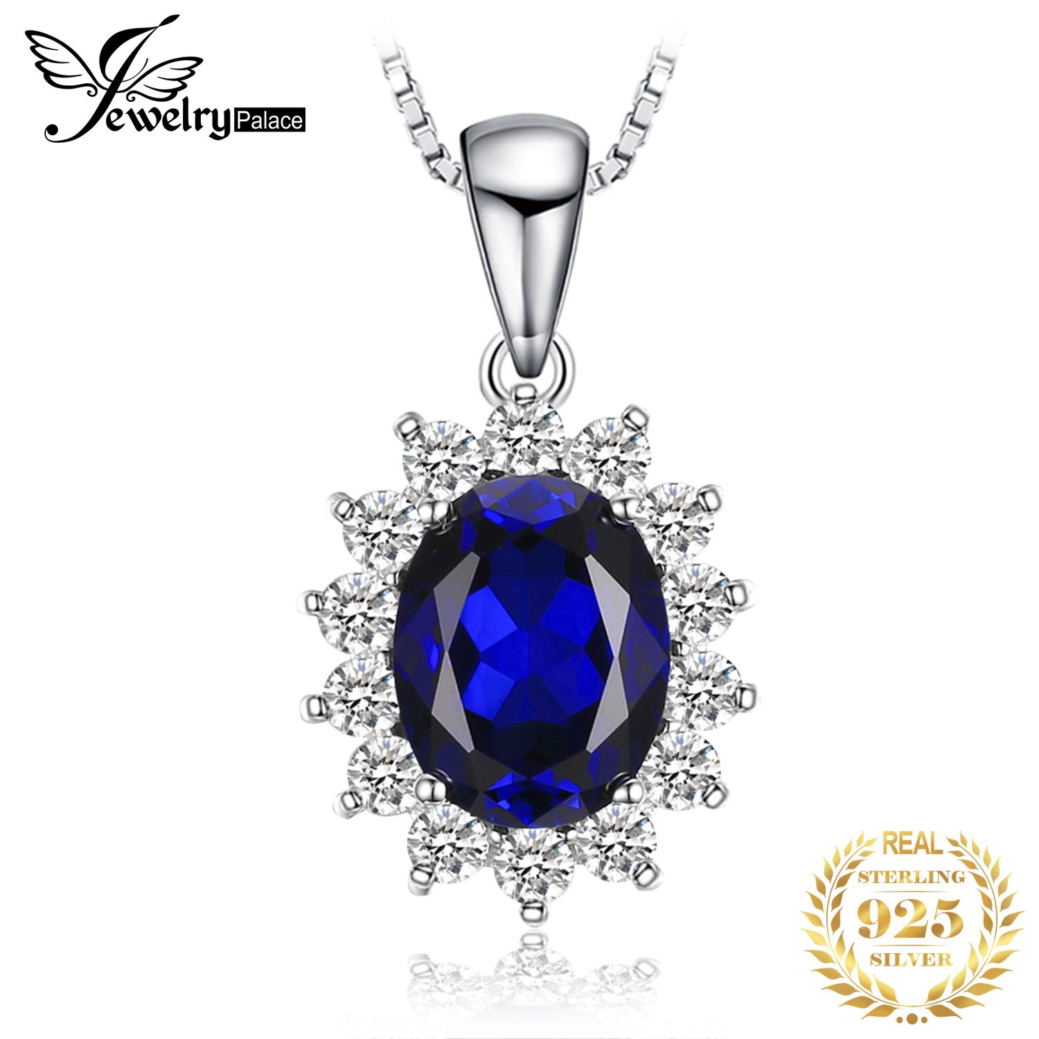JewelryPalace Принцесса Диана создала синий сапфир, рубин, имитация изумруда, стерлинговое серебро 925 пробы, ожерелье для женщин, без цепочки
JewelryPalace Принцесса Диана создала синий сапфир, рубин, имитация изумруда, стерлинговое серебро 925 пробы, ожерелье для женщин, без цепочки