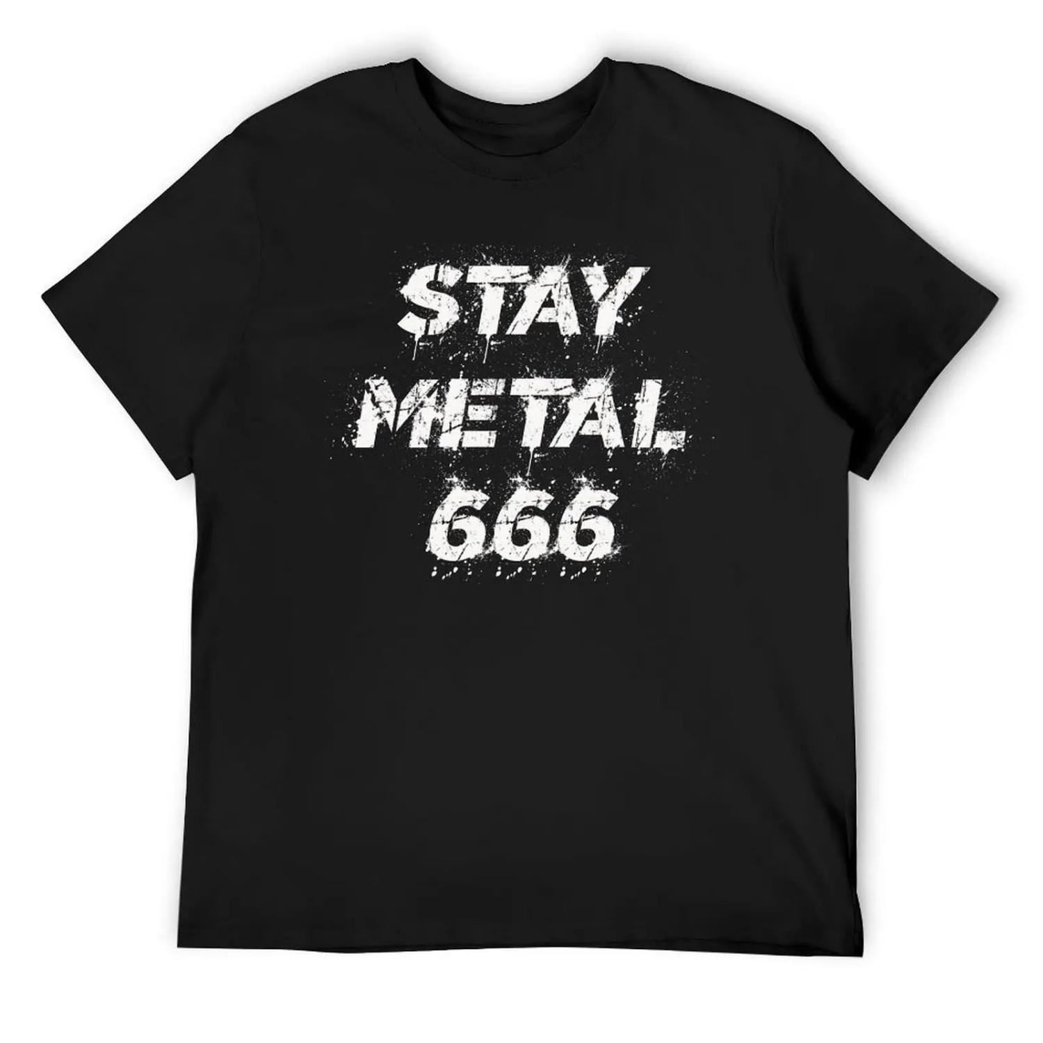 Heavy Stay Metal 666 Black Death Thrash Band T-Shirt valentines clothes man t shirt men graphic t shirts XXXXXL чорний
Heavy Stay Metal 666 Black Death Thrash Band T-Shirt valentines clothes man t shirt men graphic t shirts XXXXXL чорний