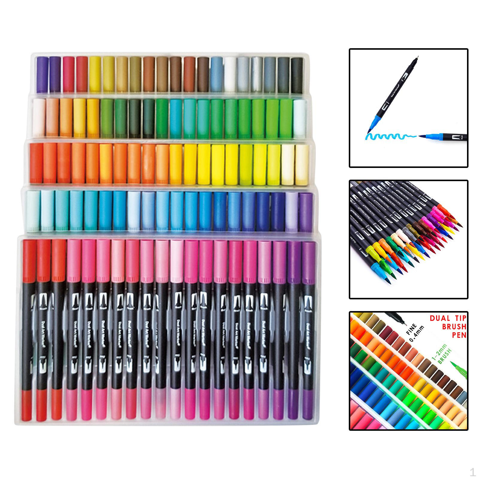 60/100 Color Flexible for Manga Painting Writing Art Crafts Projects 100 Pieces
60/100 Color Flexible for Manga Painting Writing Art Crafts Projects 100 Pieces