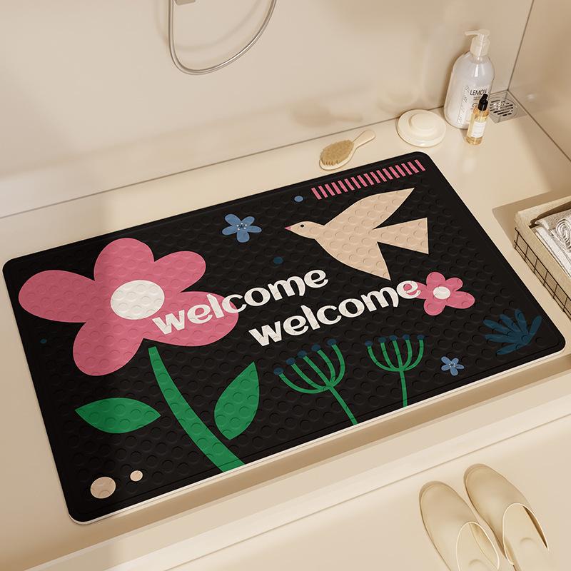 Simple Animal Puppy Anti-slip Suction Cup Floor Mat for Children Elderly Pregnant Women Bathroom Bathing Anti-fall Suction Cup 40*70cm
Simple Animal Puppy Anti-slip Suction Cup Floor Mat for Children Elderly Pregnant Women Bathroom Bathing Anti-fall Suction Cup 40*70cm