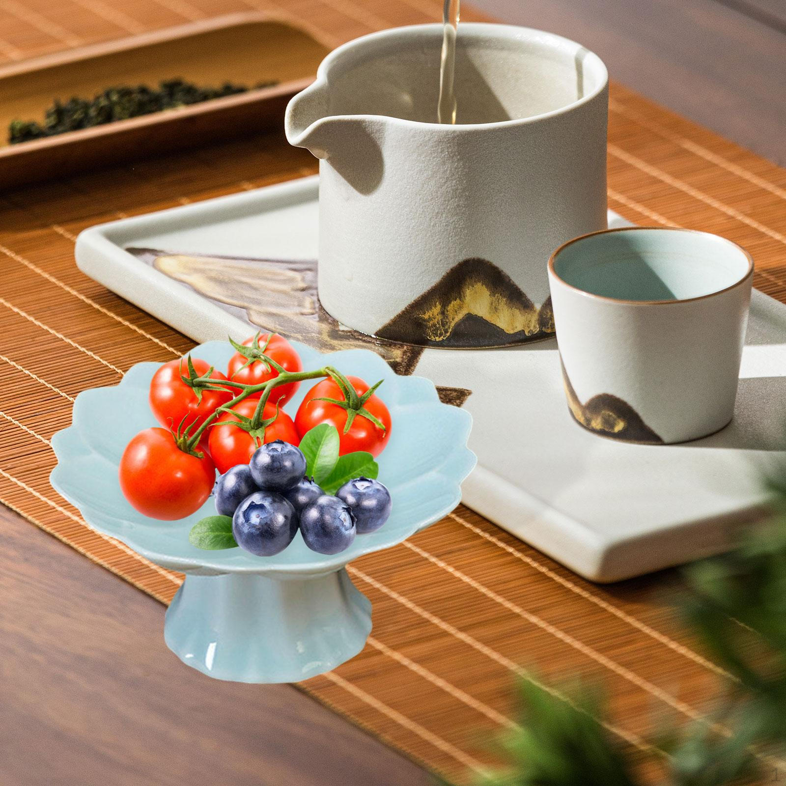 8.8 X 4.3 Cm Ceramic Plate for Kitchen Countertop, Fruit Holder And Tray Family Events cyan blue
8.8 X 4.3 Cm Ceramic Plate for Kitchen Countertop, Fruit Holder And Tray Family Events cyan blue