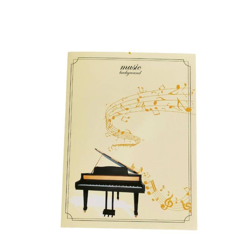 3D Pop up style stereo piano greeting cards high-end business gift universal greeting card thank you and blessing card gifts
3D Pop up style stereo piano greeting cards high-end business gift universal greeting card thank you and blessing card gifts