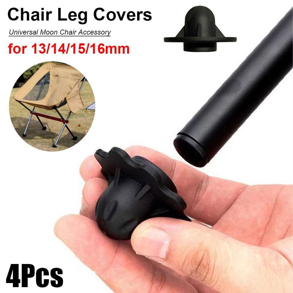 4Pcs Universal Moon Chair Leg Covers Anti-slip Foot Covers Leg Protectors Camping Chair Accessories 4Pcs 16mm
4Pcs Universal Moon Chair Leg Covers Anti-slip Foot Covers Leg Protectors Camping Chair Accessories 4Pcs 16mm
