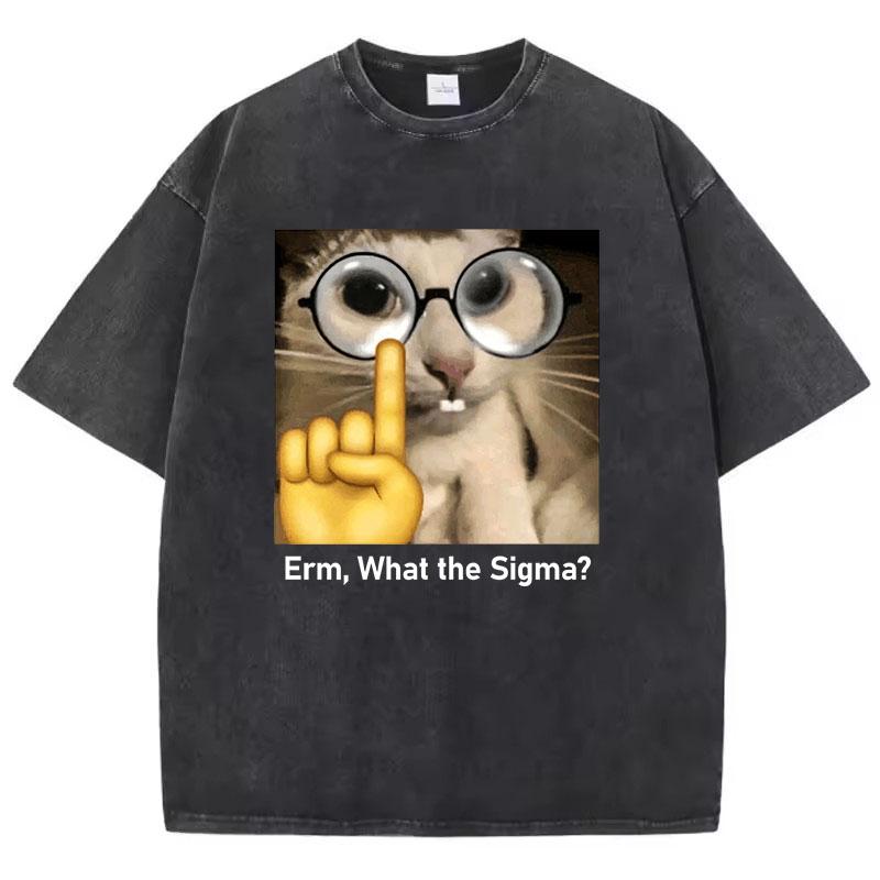 Funny Meme Cat T Shirt Vintage Washed Cotton T-Shirt Graphic Tee Casual Streetwear Spring Summer Fall Top Tee 3XL
Funny Meme Cat T Shirt Vintage Washed Cotton T-Shirt Graphic Tee Casual Streetwear Spring Summer Fall Top Tee 3XL