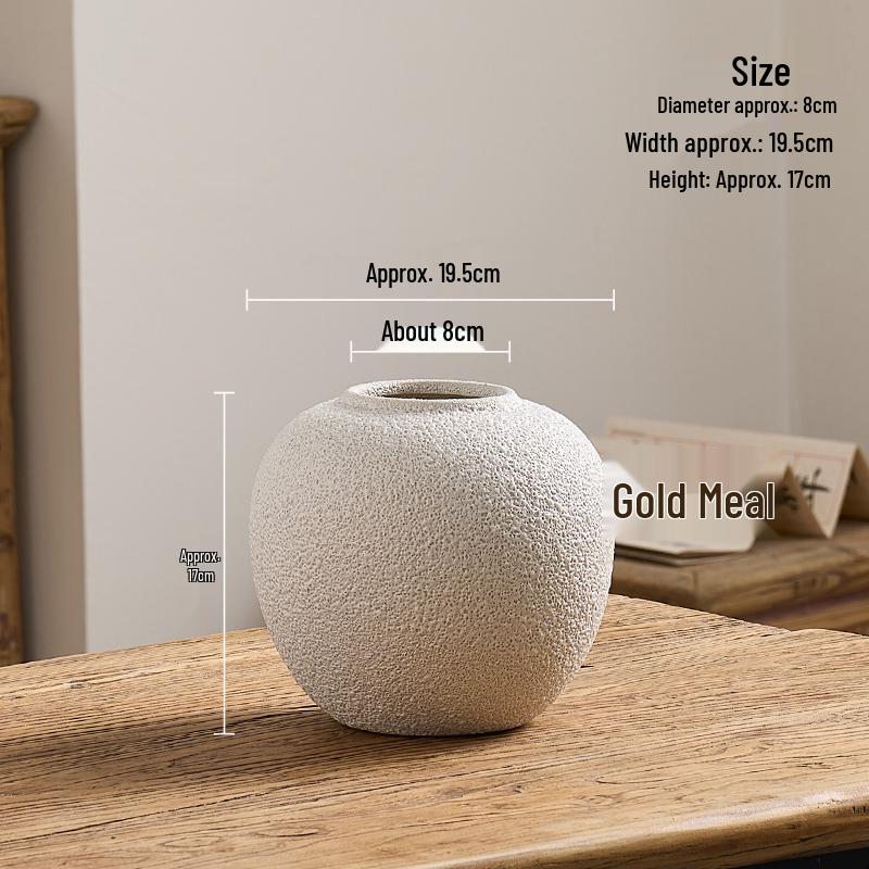 Велика ретро керамічна підлогова ваза для квіткових композицій - Високотемпературна порцелянова кераміка для вітальні або передпокою.
Велика ретро керамічна підлогова ваза для квіткових композицій - Високотемпературна порцелянова кераміка для вітальні або передпокою.