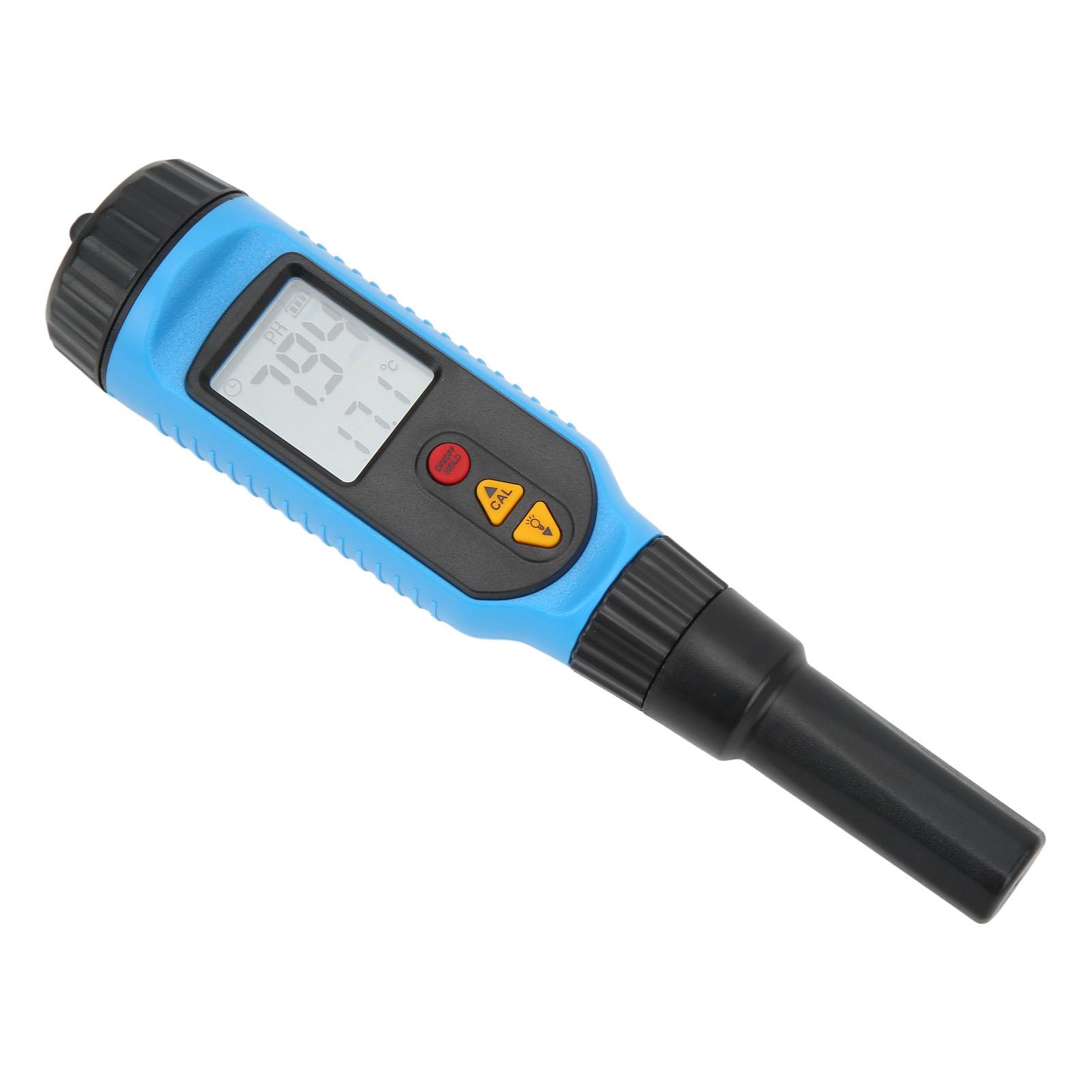 PH Tester Pen ABS High Accuracy Portable PH Meter with LCD Display for Bread Meat Fruit
PH Tester Pen ABS High Accuracy Portable PH Meter with LCD Display for Bread Meat Fruit