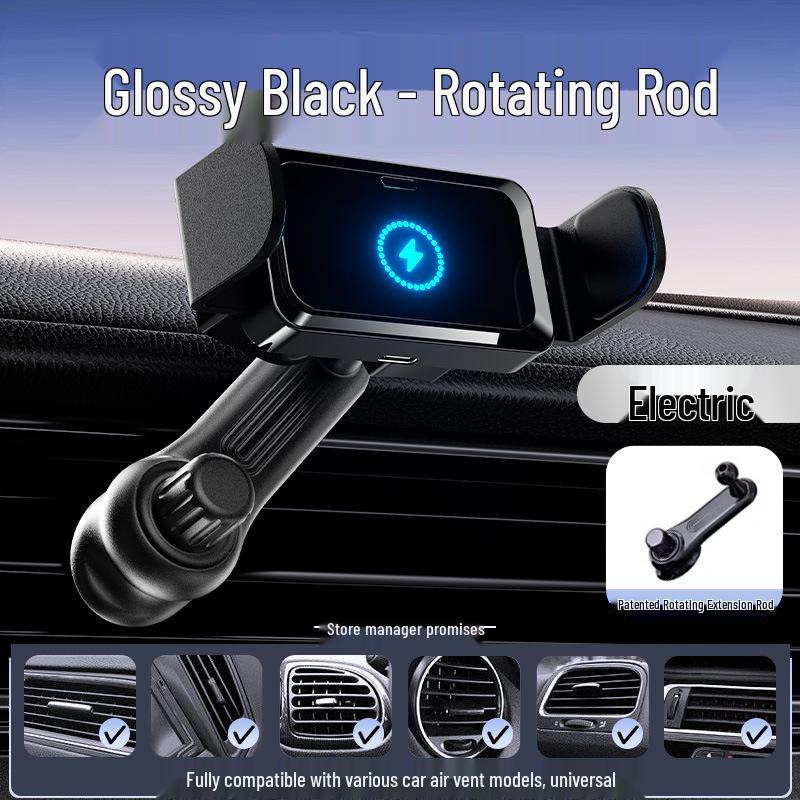 Universal Car Phone Holder: Air Vent & Console Suction Mount
Universal Car Phone Holder: Air Vent & Console Suction Mount
