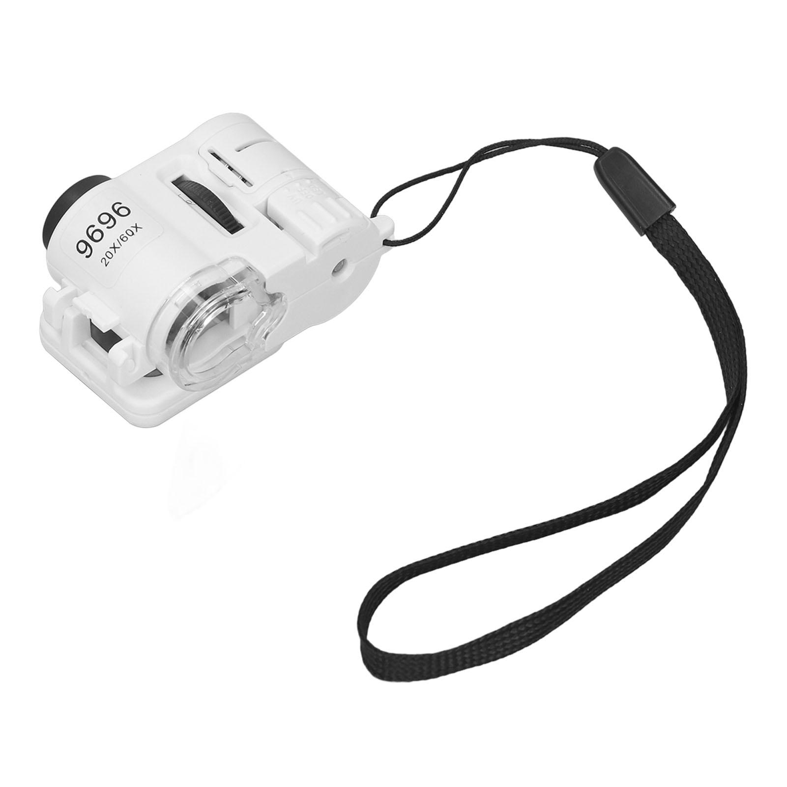 Portable Magnifying Glass LED Folding 20X 60X Clear View Versatile Mini Handheld Magnifier for Coins Stamps Map Inspection
Portable Magnifying Glass LED Folding 20X 60X Clear View Versatile Mini Handheld Magnifier for Coins Stamps Map Inspection