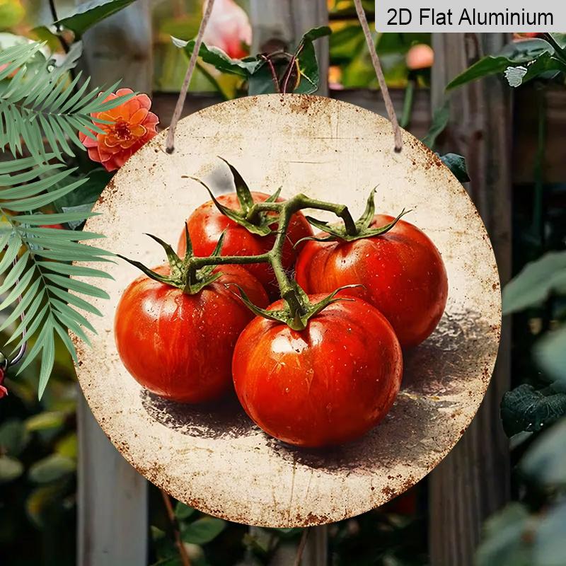 2D Flat Aluminum 7.87 Inches X 7.87 Inches Tomato-themed Wall Art Rustic Style Perfect for Dining Rooms, Gardens, Farmhouses, Cafes, Living Rooms 1pc
2D Flat Aluminum 7.87 Inches X 7.87 Inches Tomato-themed Wall Art Rustic Style Perfect for Dining Rooms, Gardens, Farmhouses, Cafes, Living Rooms 1pc