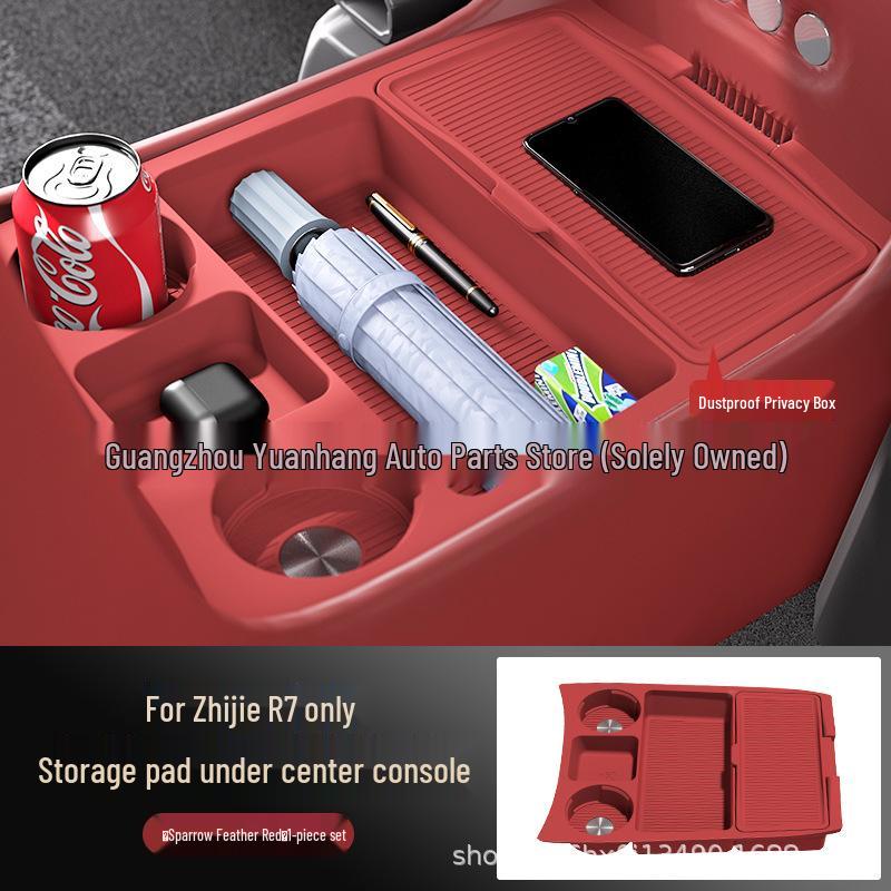 2024 Zhiji R7 Center Console Glasses and Storage Box Organizer
2024 Zhiji R7 Center Console Glasses and Storage Box Organizer