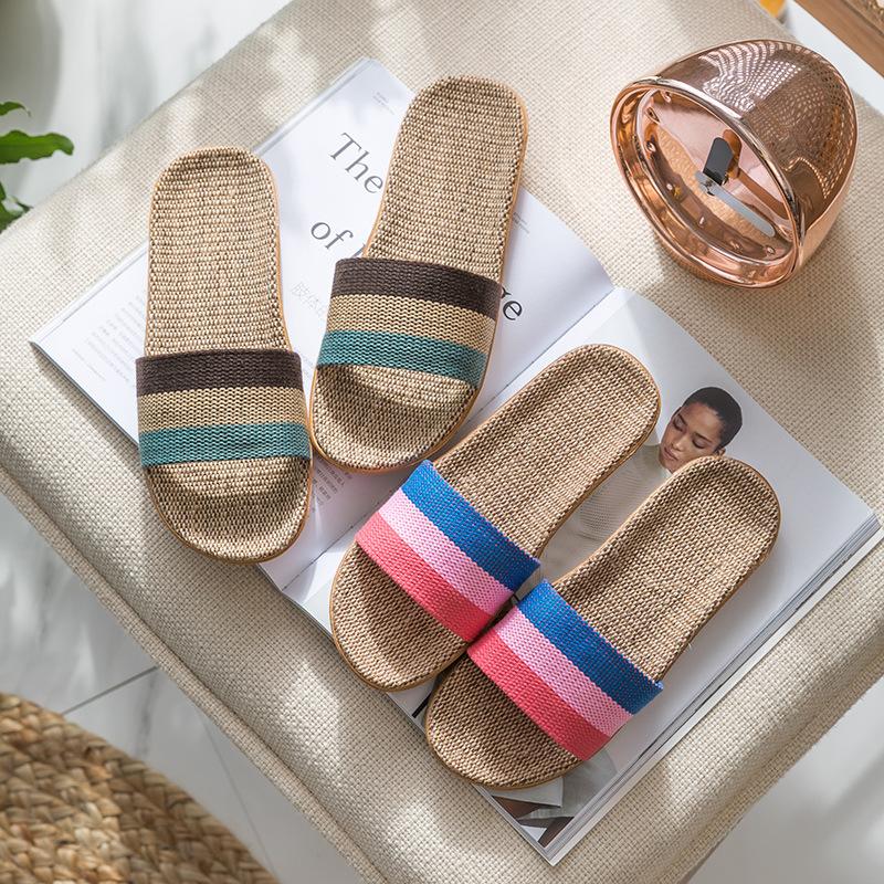 Linen slippers spring, autumn and summer four seasons household thick-bottomed rattan straw summer men s and women s cool slippers home indoor 44-45 yards (suitable for usual 43-44)
Linen slippers spring, autumn and summer four seasons household thick-bottomed rattan straw summer men s and women s cool slippers home indoor 44-45 yards (suitable for usual 43-44)