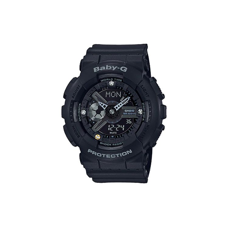 Casio Baby-G Theme Series Waterproof Fashion Sports Quartz Watch Resin Strap Women watches Black BA-135DD-1A Black Dial
Casio Baby-G Theme Series Waterproof Fashion Sports Quartz Watch Resin Strap Women watches Black BA-135DD-1A Black Dial