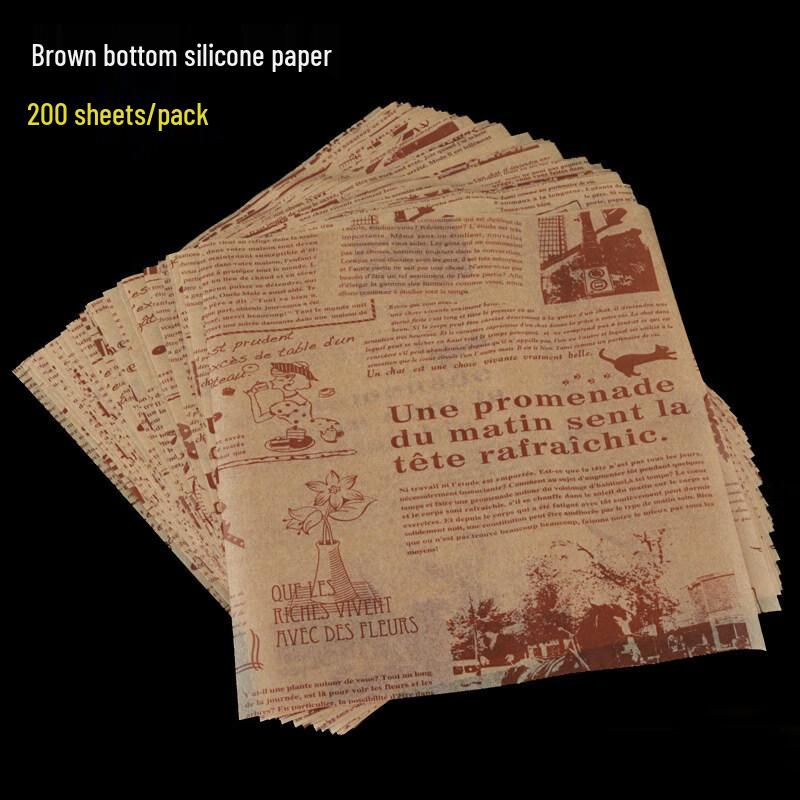 Disposable Oil-Proof Food Liner Paper with English Newspaper Design
Disposable Oil-Proof Food Liner Paper with English Newspaper Design