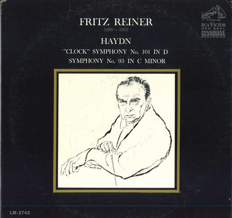 LP Record HAYDN FRITZ REINER Clock Symphony No. 101 In D Symph LSC2742 RCA VICTOR RED Germany Classical Used
LP Record HAYDN FRITZ REINER Clock Symphony No. 101 In D Symph LSC2742 RCA VICTOR RED Germany Classical Used
